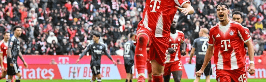 3-2！德甲霸主继续狂飙：豪取4连胜，凯恩狂轰28球，领跑射手榜